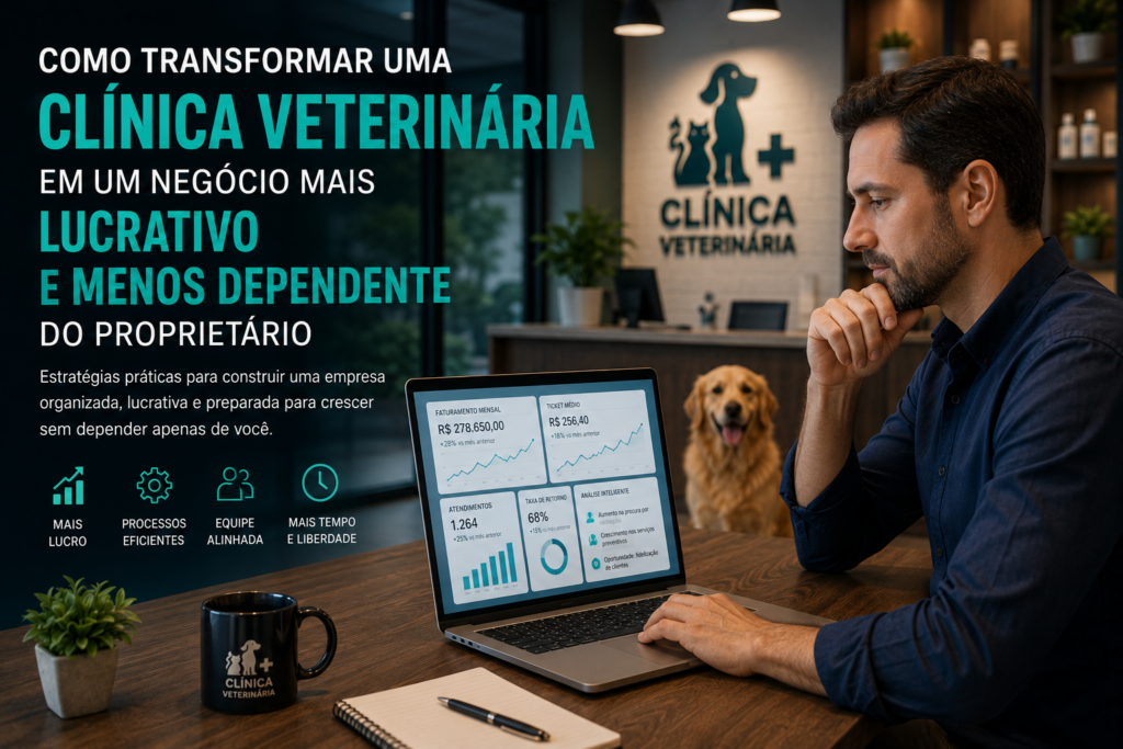 Como Transformar uma Clínica Veterinária em um Negócio Mais Lucrativo e Menos Dependente do Proprietário